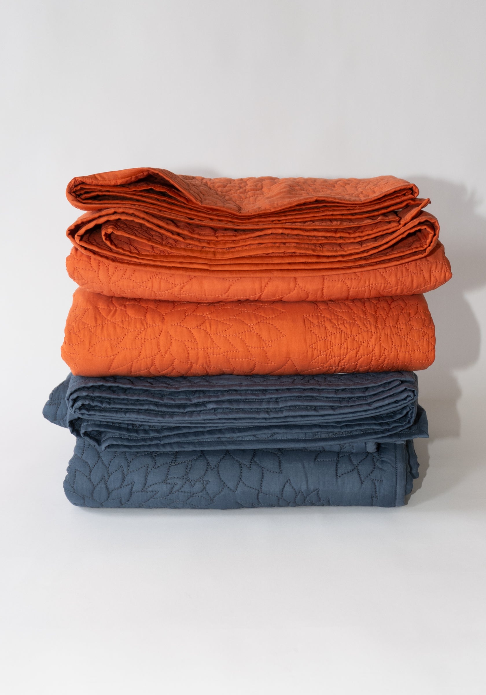 Studio Ford Mangal Tuberous Quilt in Orange