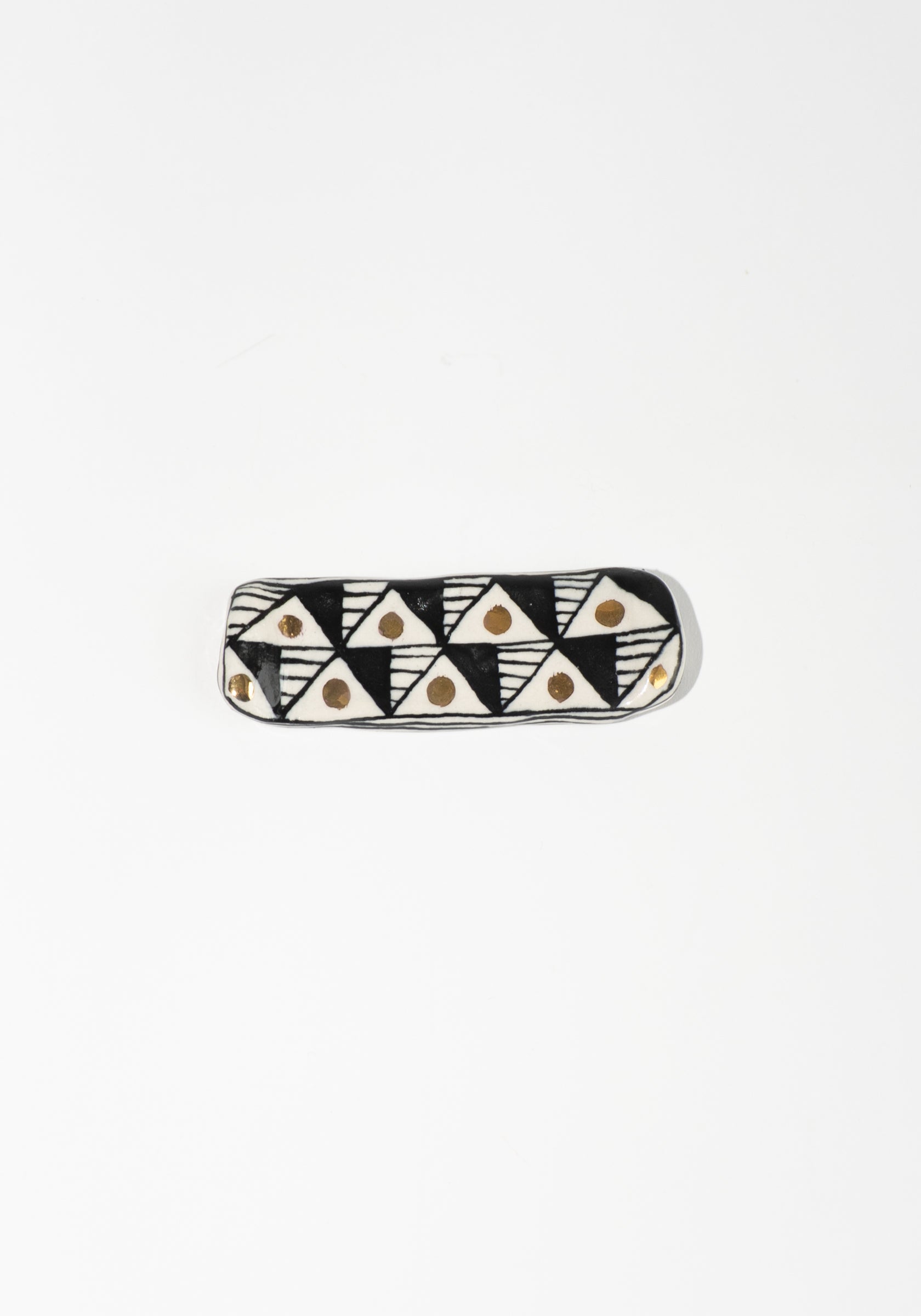 Black and Gold Chopstick Rest