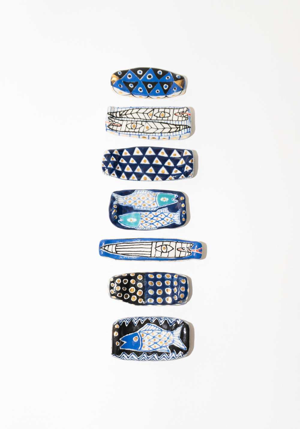 Chopstick Rests in Blue