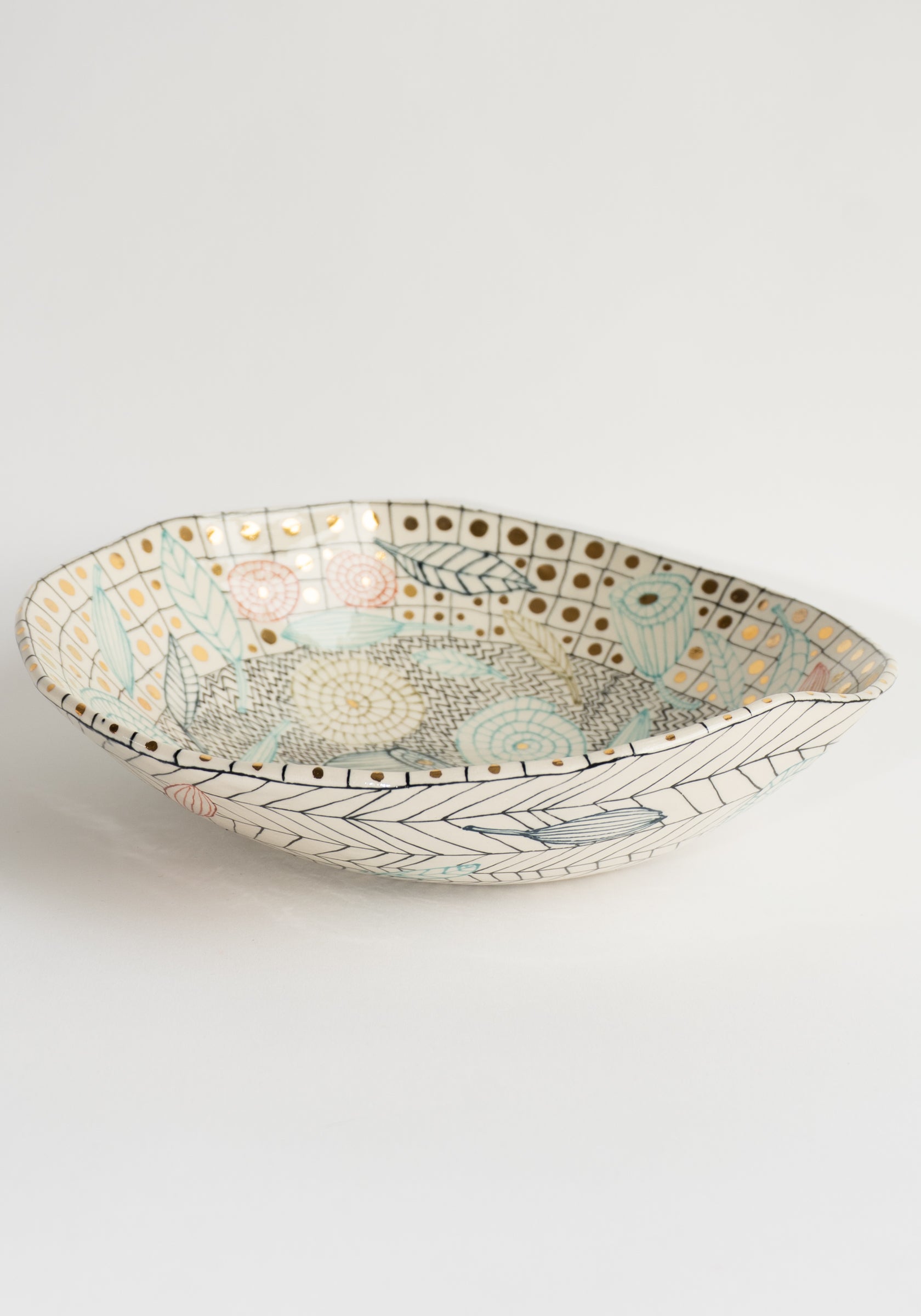 Large Bowl in Floral