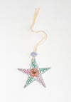 Floral Star Ornament