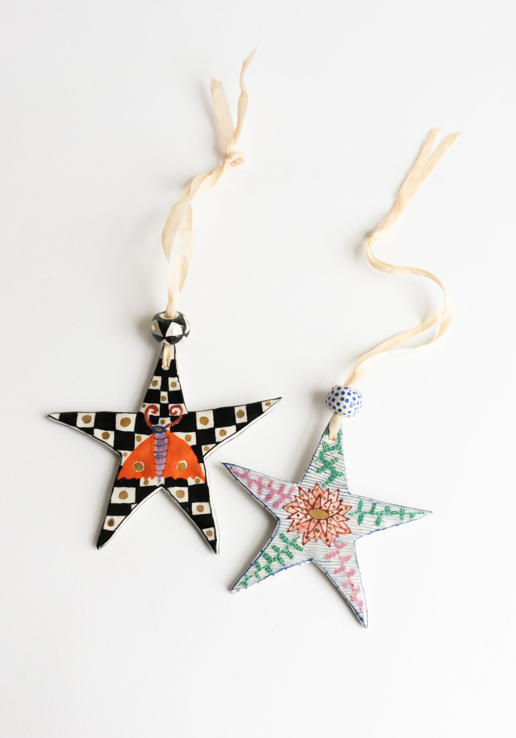 Floral Star Ornament