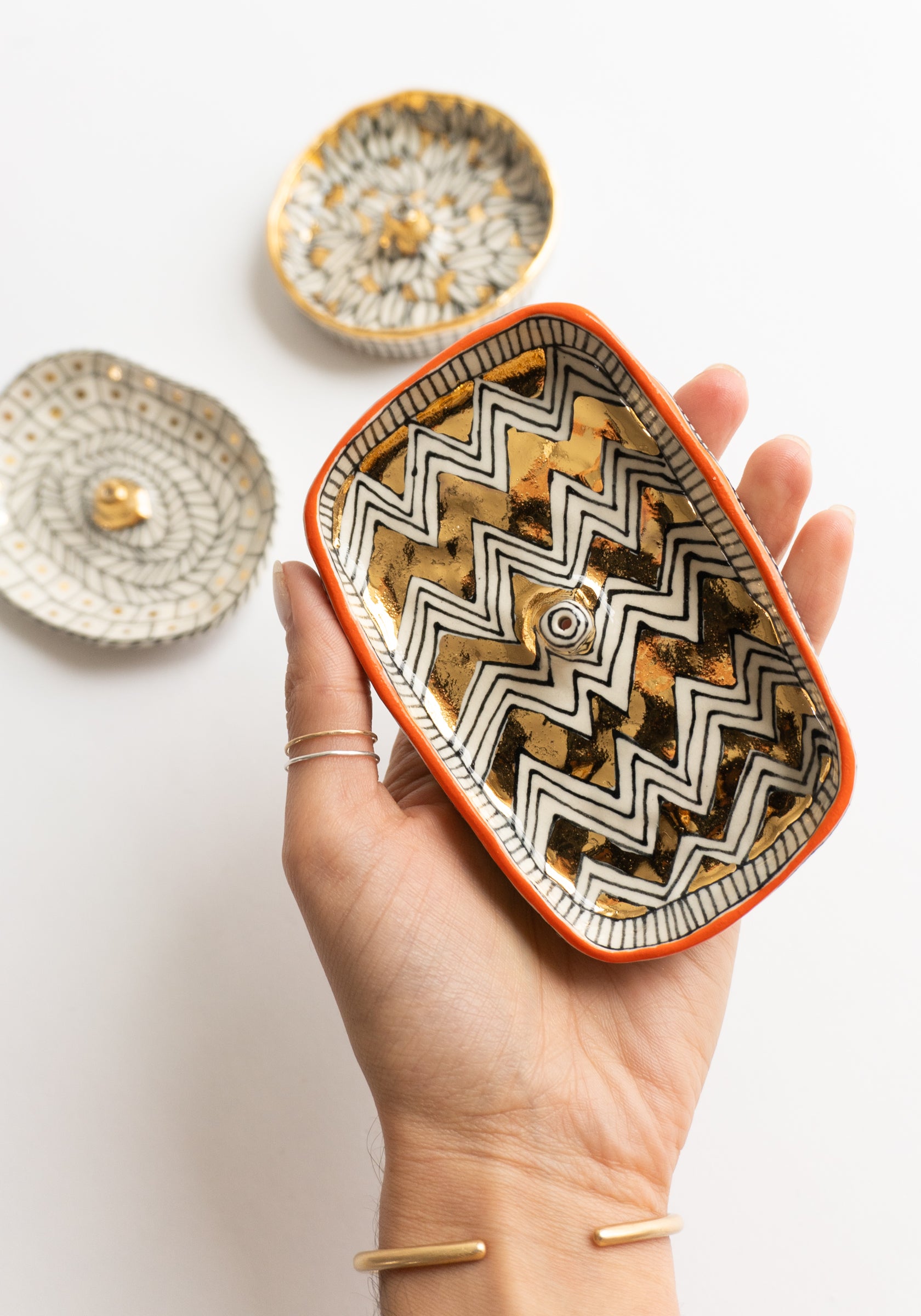 Geometric Incense Burners