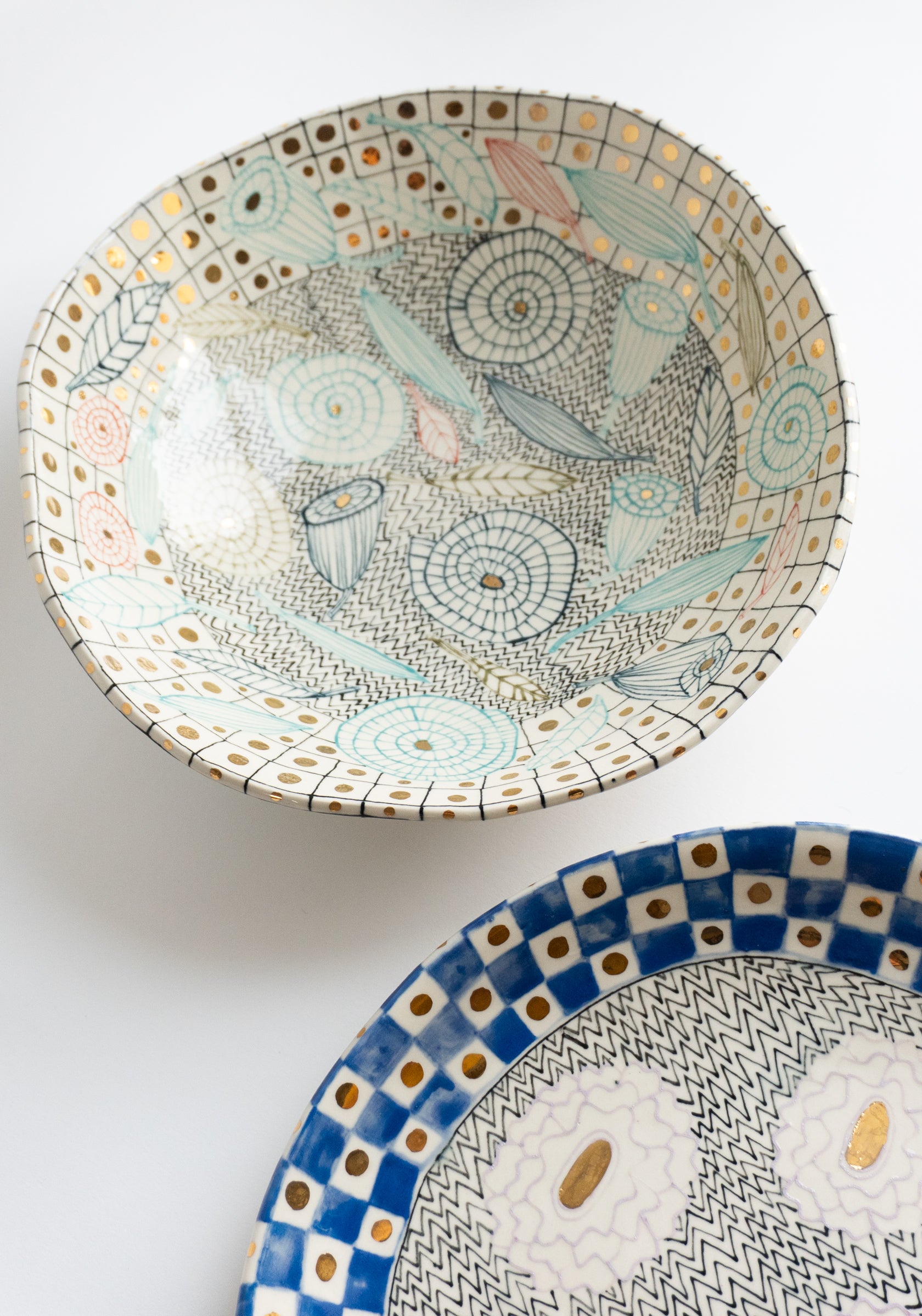 Large Bowl in Floral