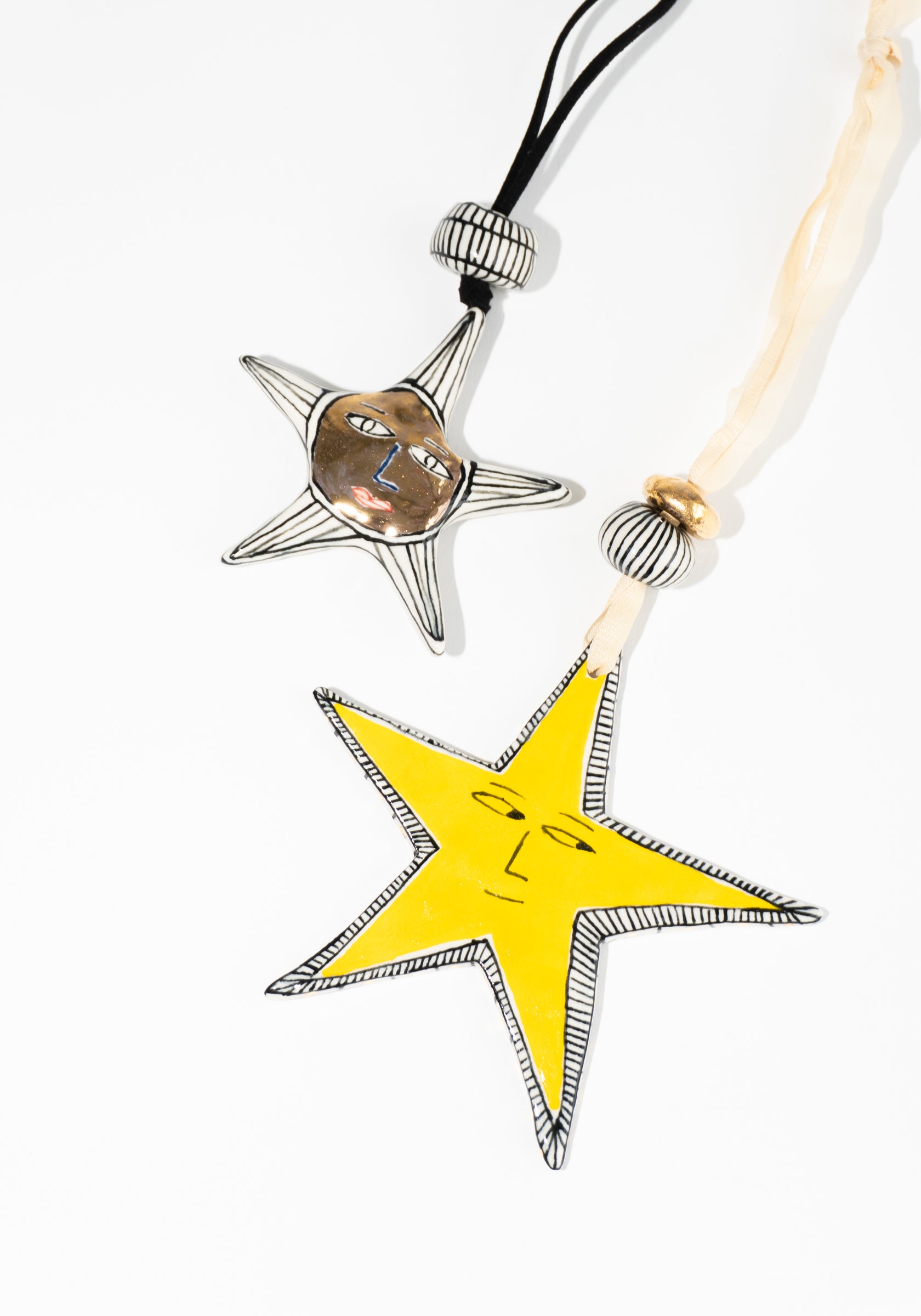 Yellow Star Ornament