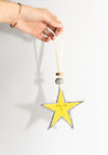 Yellow Star Ornament