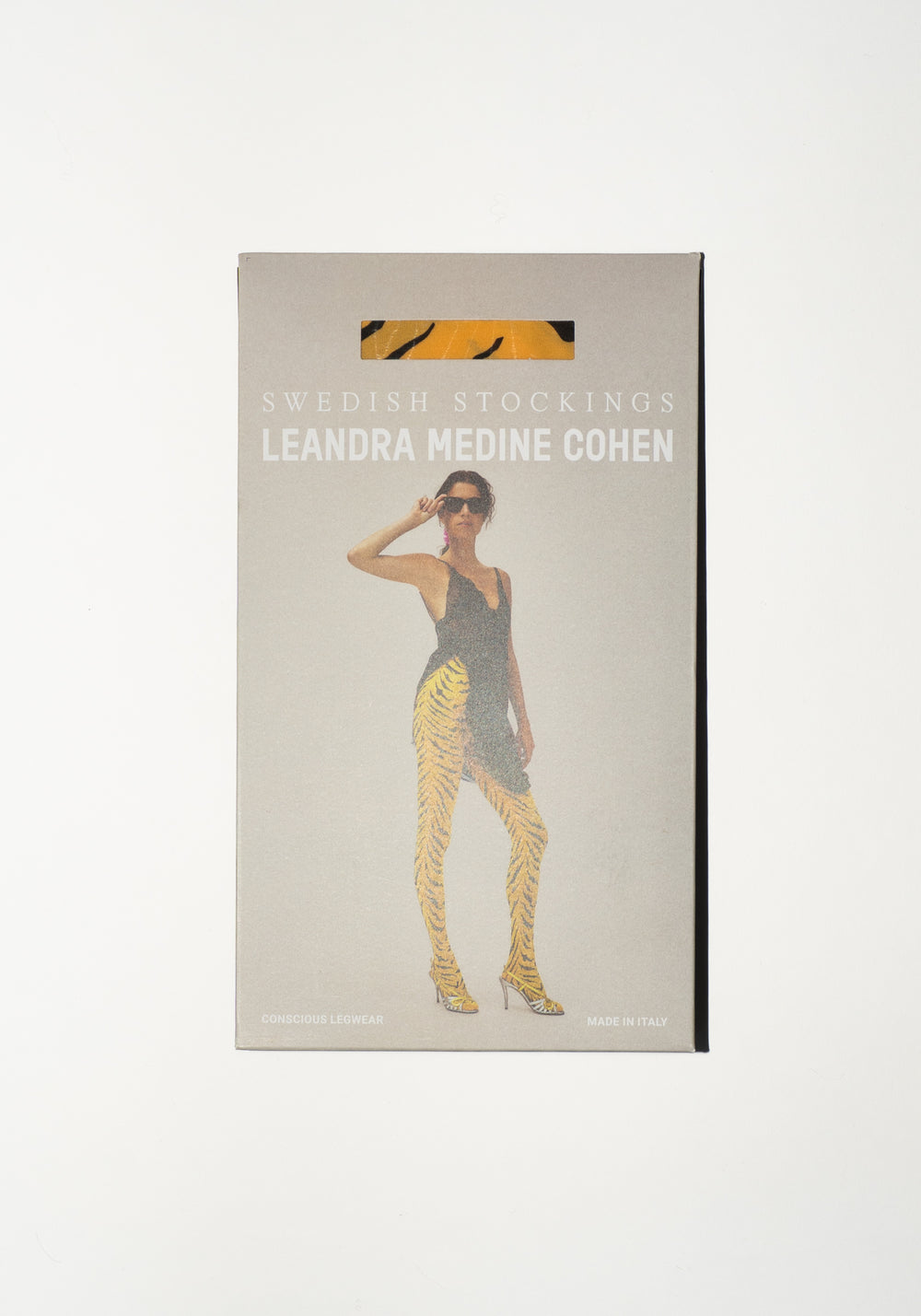 Roxana Tiger Tights in Orange