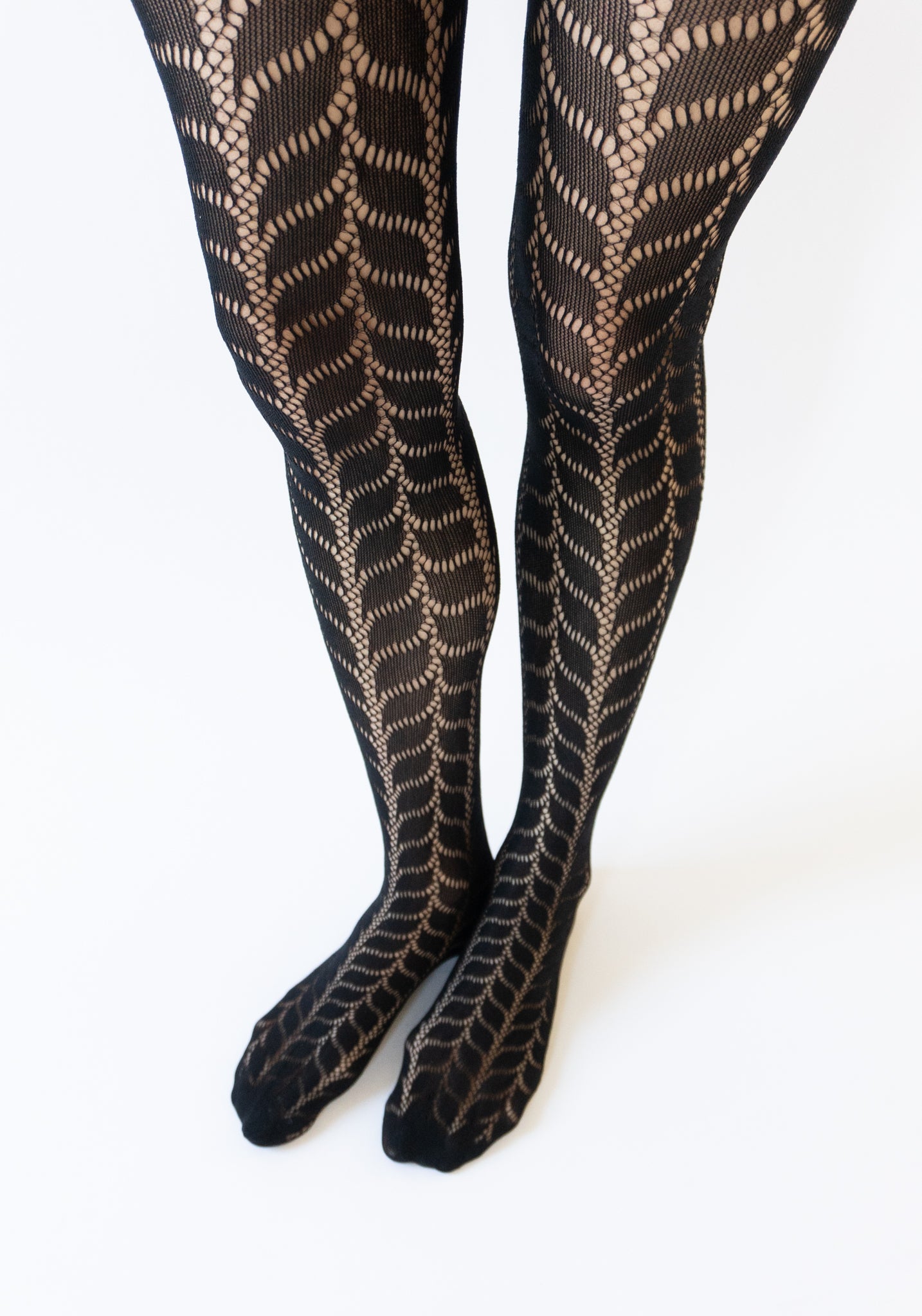 Meja Net Tights in Black