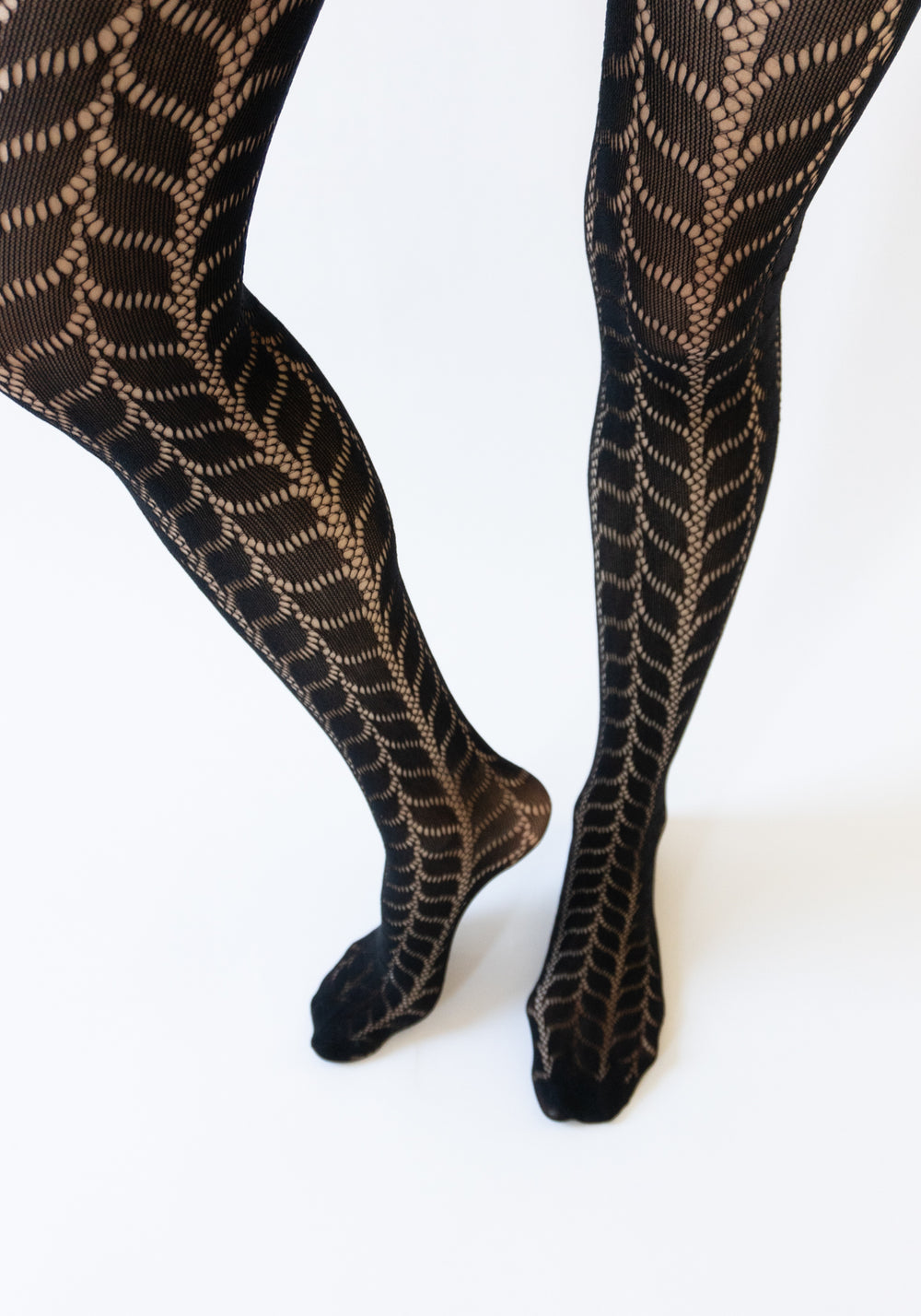 Meja Net Tights in Black