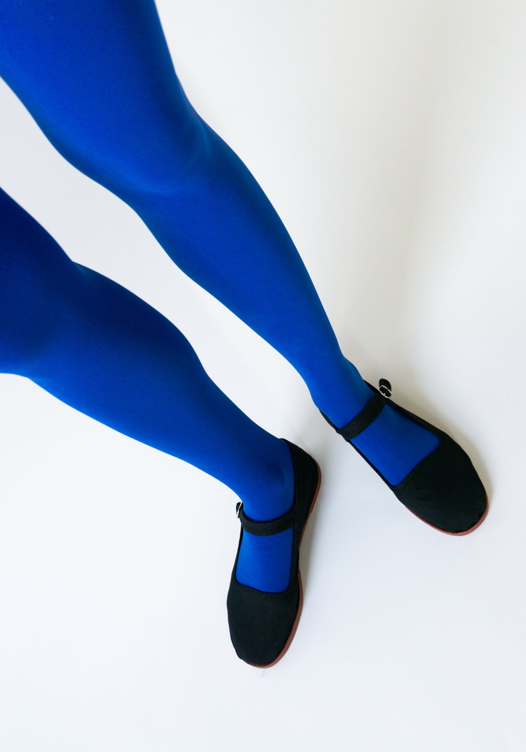 Swedish Stockings Olivia Premium Tights in Blue