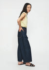 Cropped Roomy Jeans in Rinsed Raw