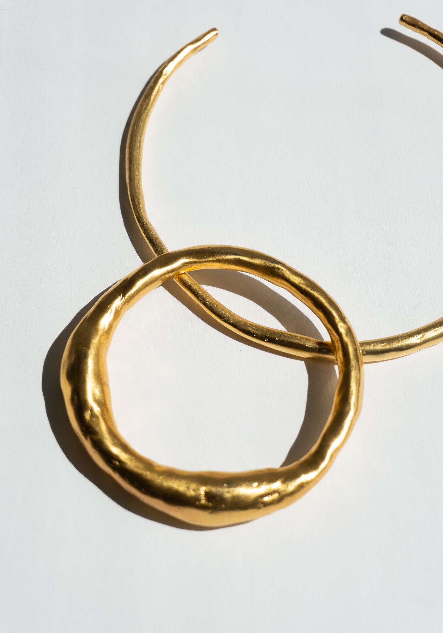 Guana Bangle in Gold