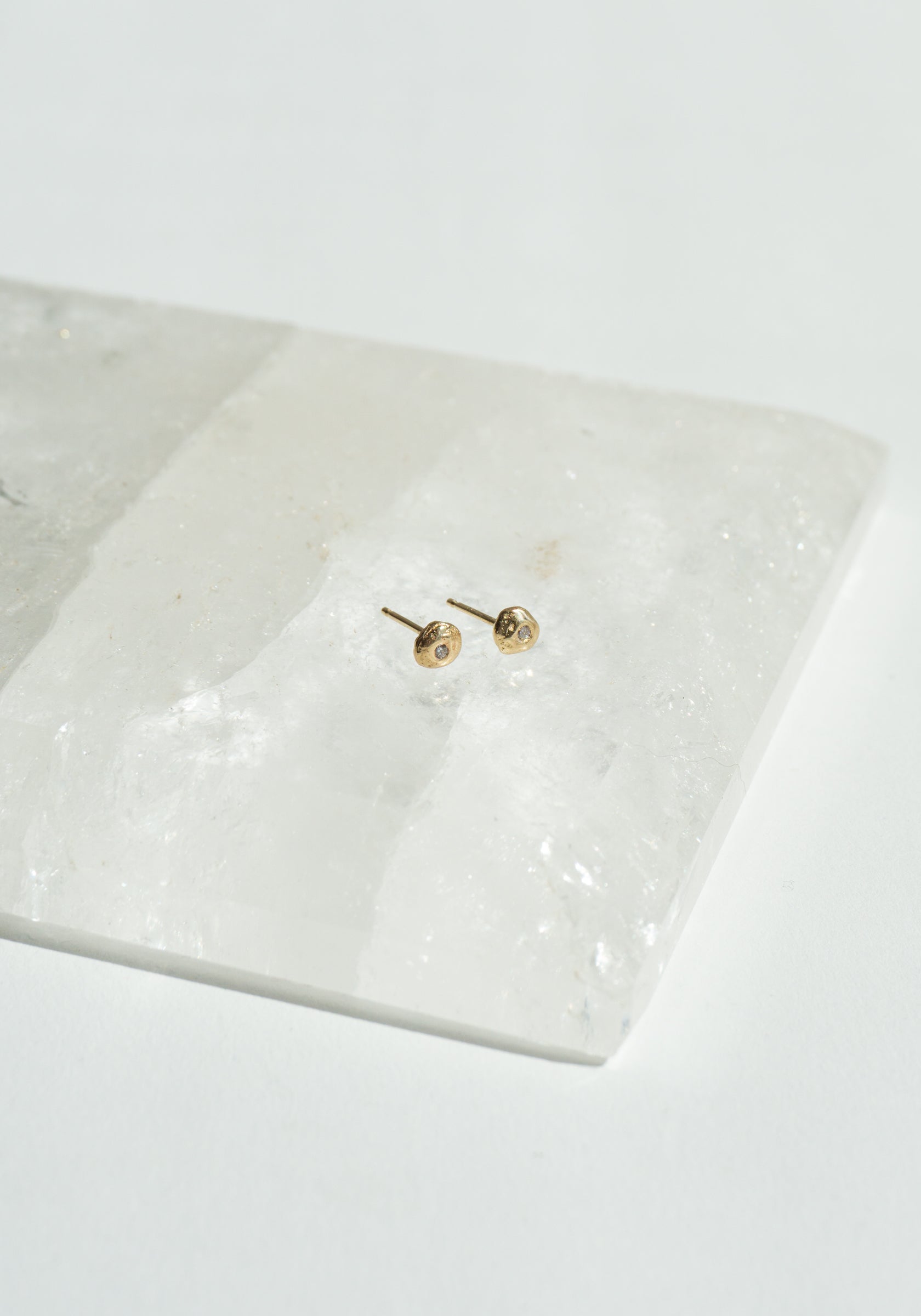 Takara Neve Tiny Diamond Earrings