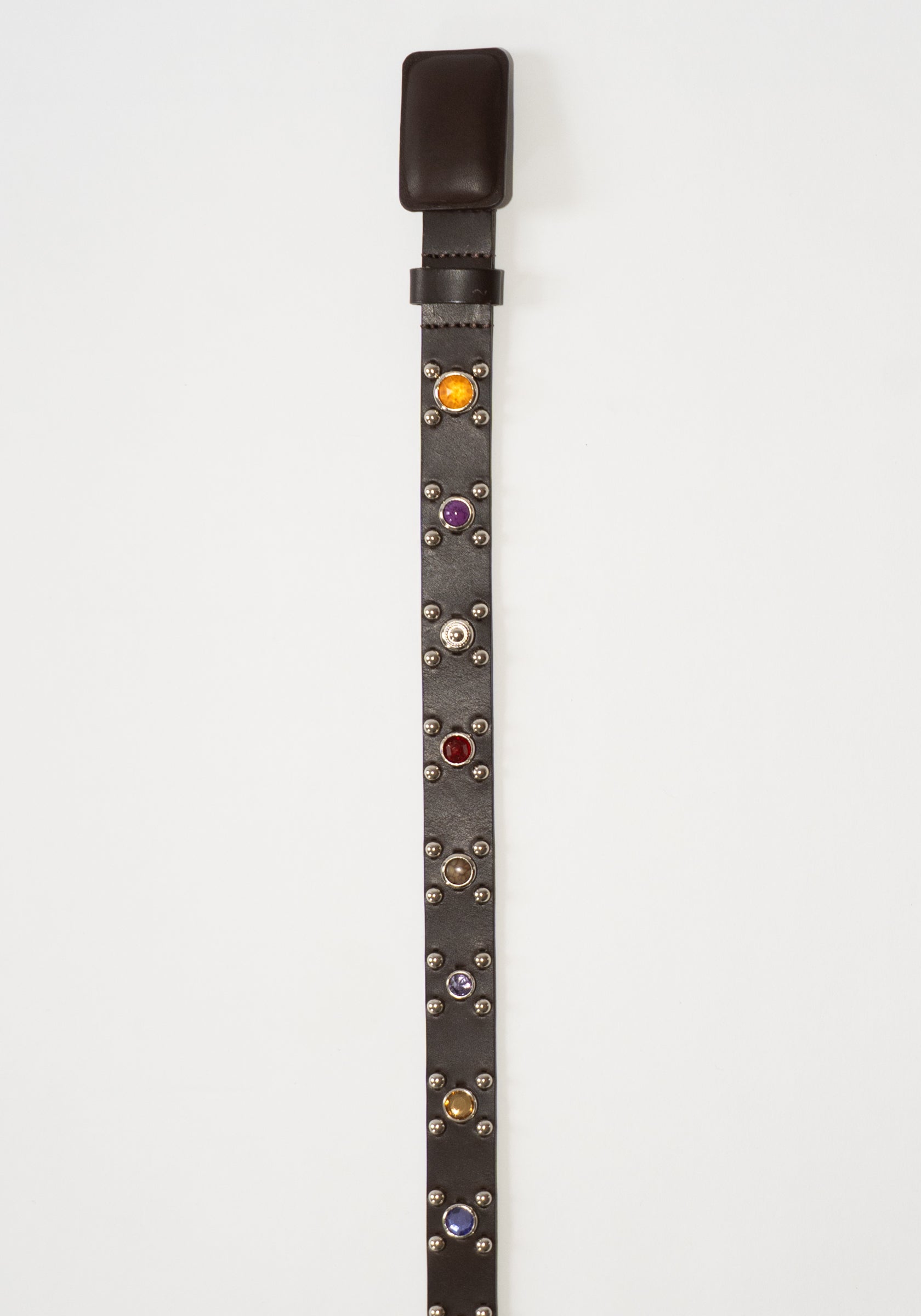 Narrow Belt in Brown Monotone