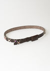 Narrow Belt in Brown Monotone