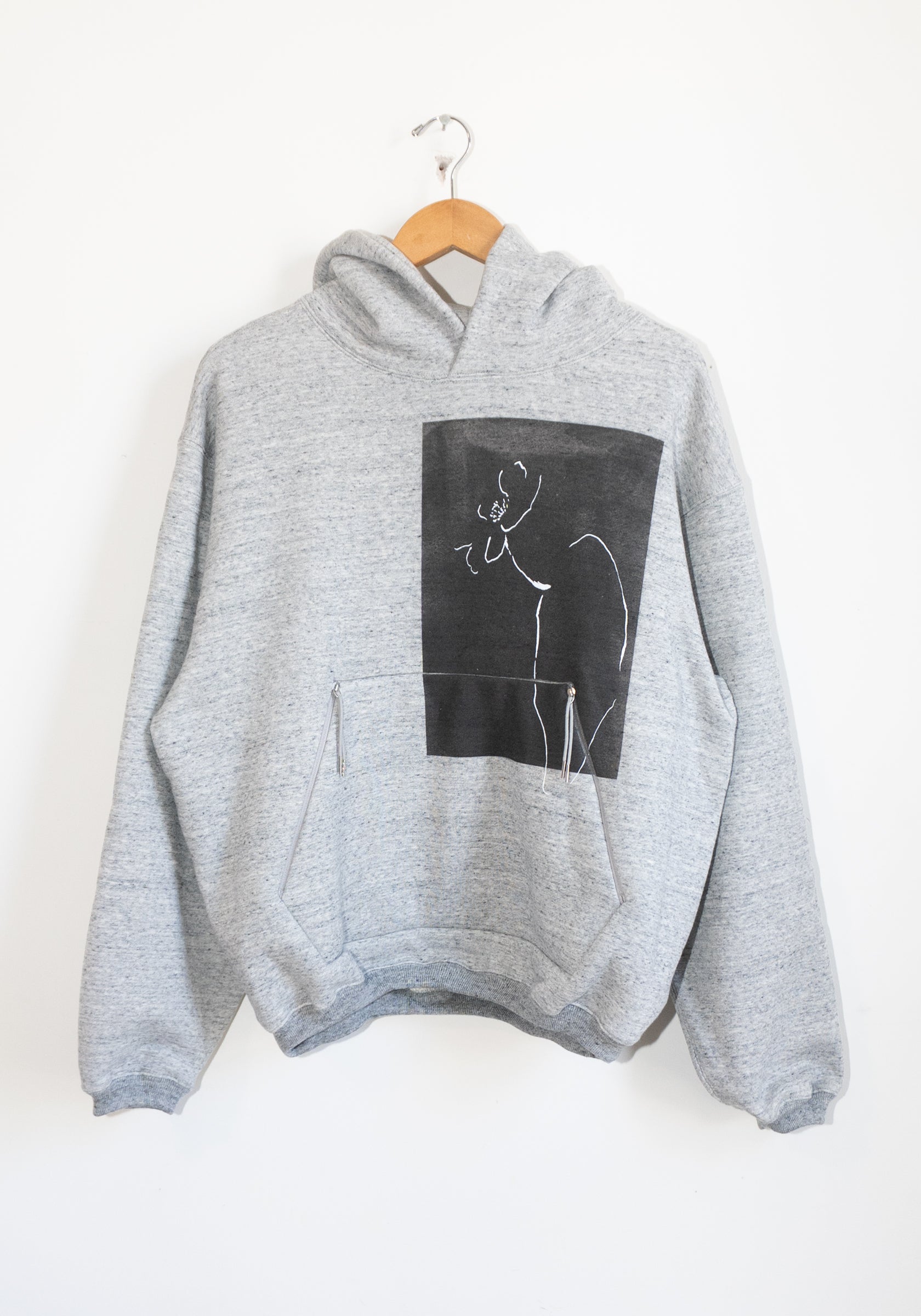 Tanaka The Sweat Hoodie in Heather Grey