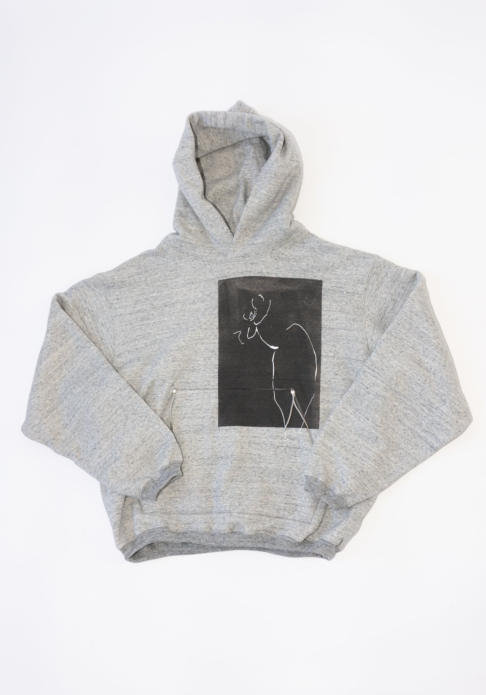 Tanaka The Sweat Hoodie in Heather Grey