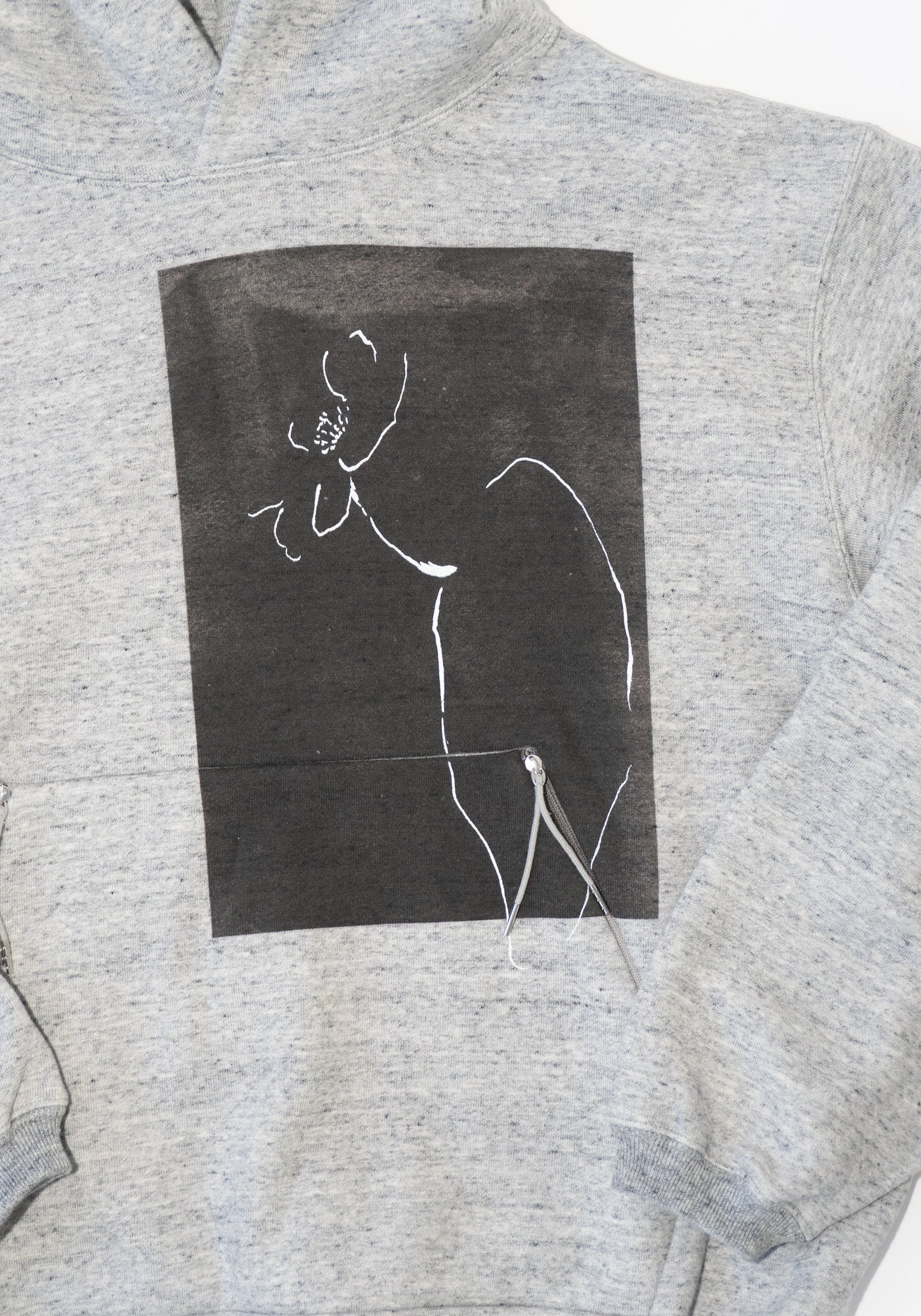 Tanaka The Sweat Hoodie in Heather Grey