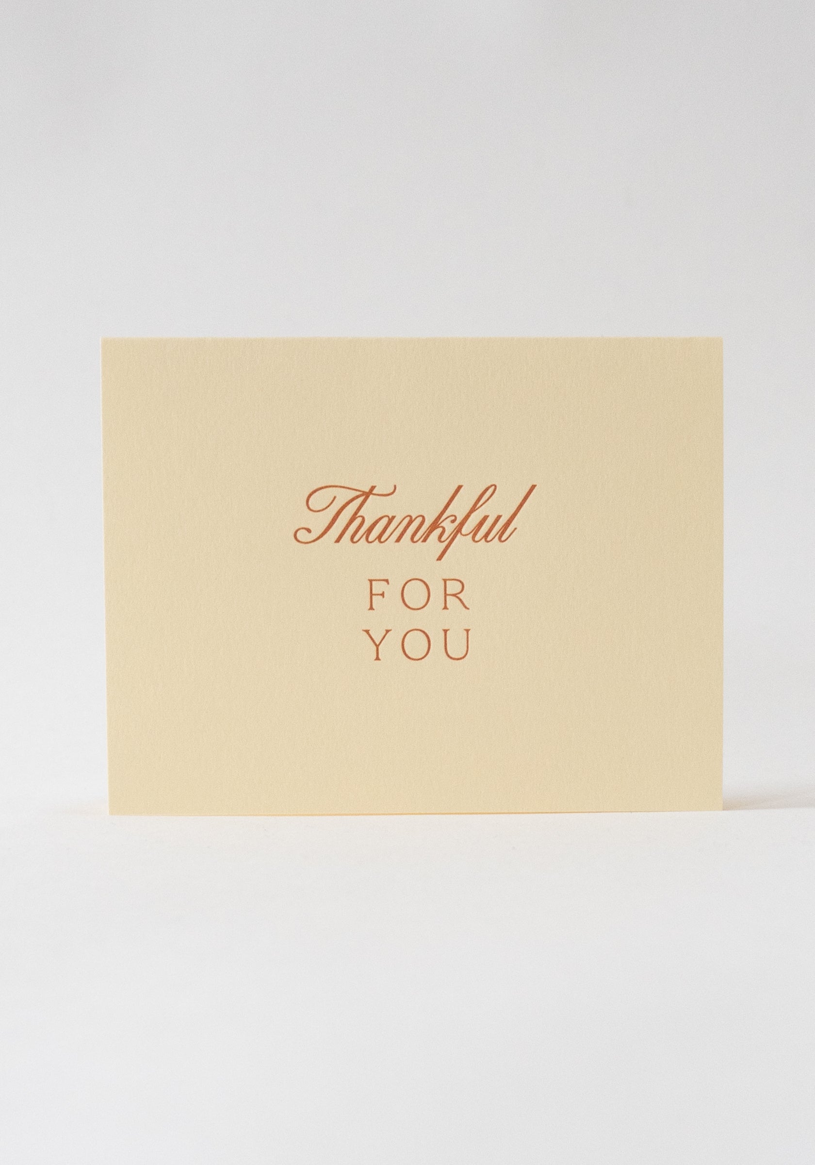 Thankful for You No.30 Card