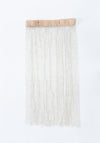 Beaded Fringe Belt in Beige