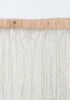 Beaded Fringe Belt in Beige