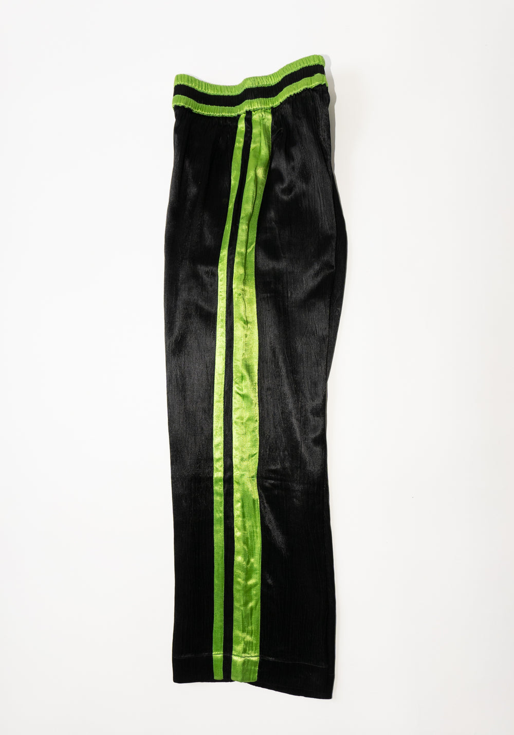 Tigra Tigra Boxing Pant in Black and Acid Green