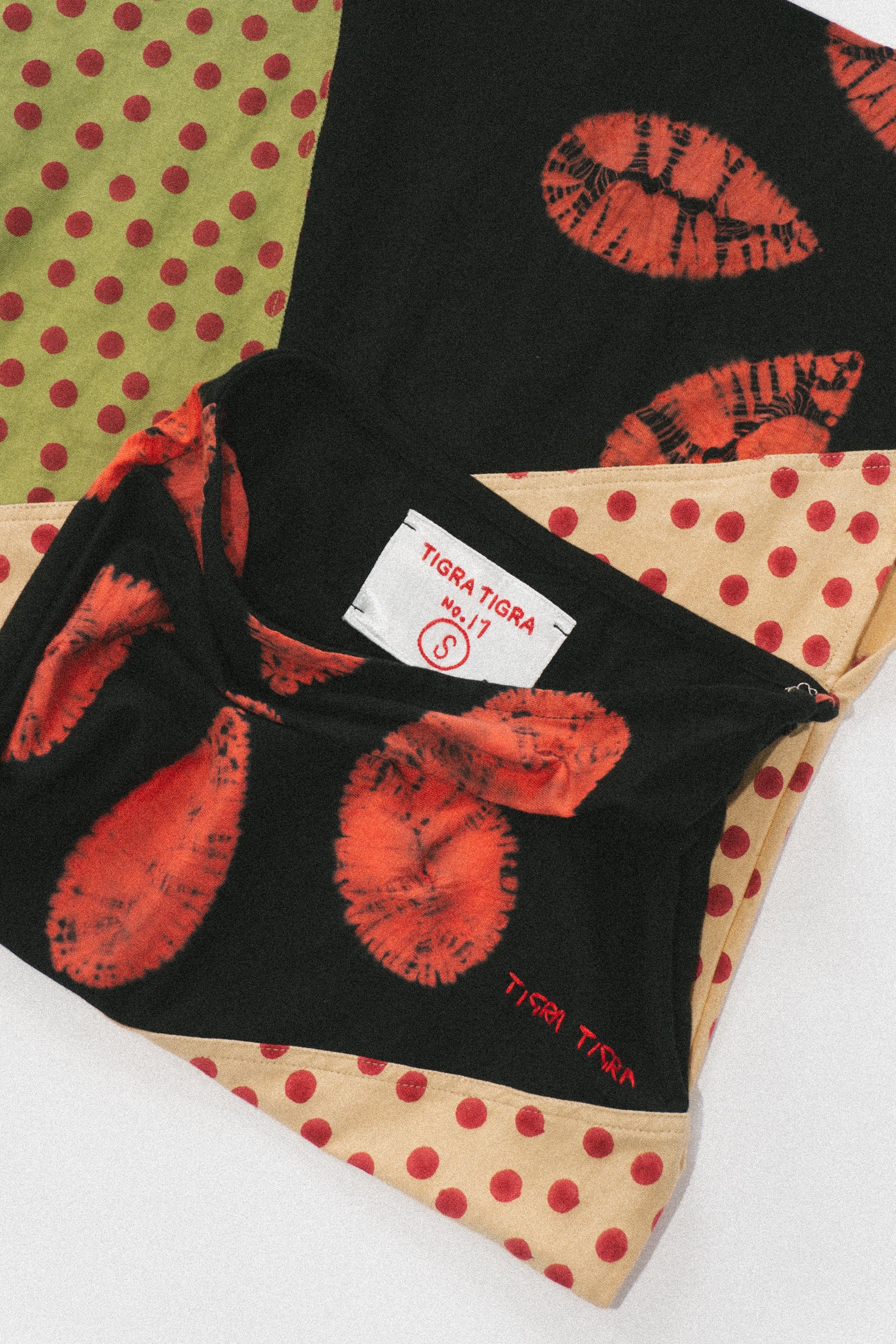 Tigra Tigra Patchwork Tigra T-Shirt Skirt