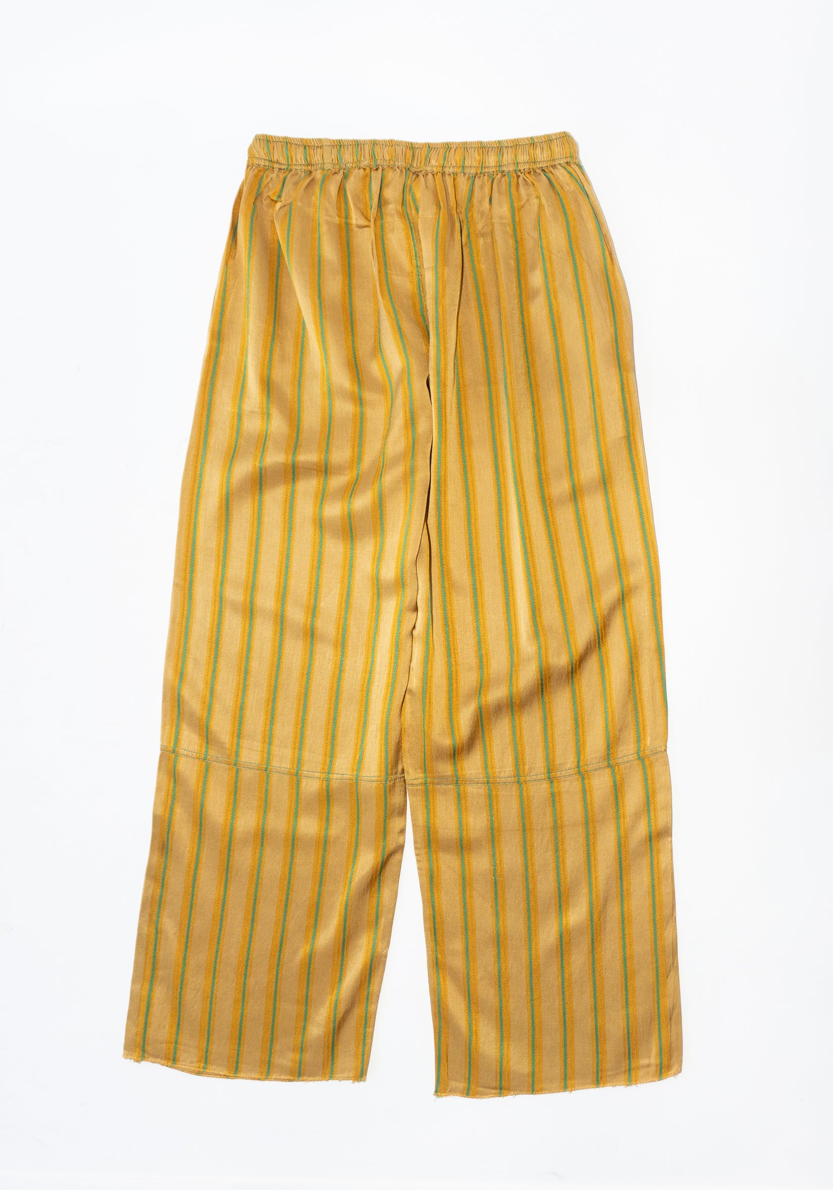 Tigra Tigra Stripe Drawstring Pant in Yellow Stripe