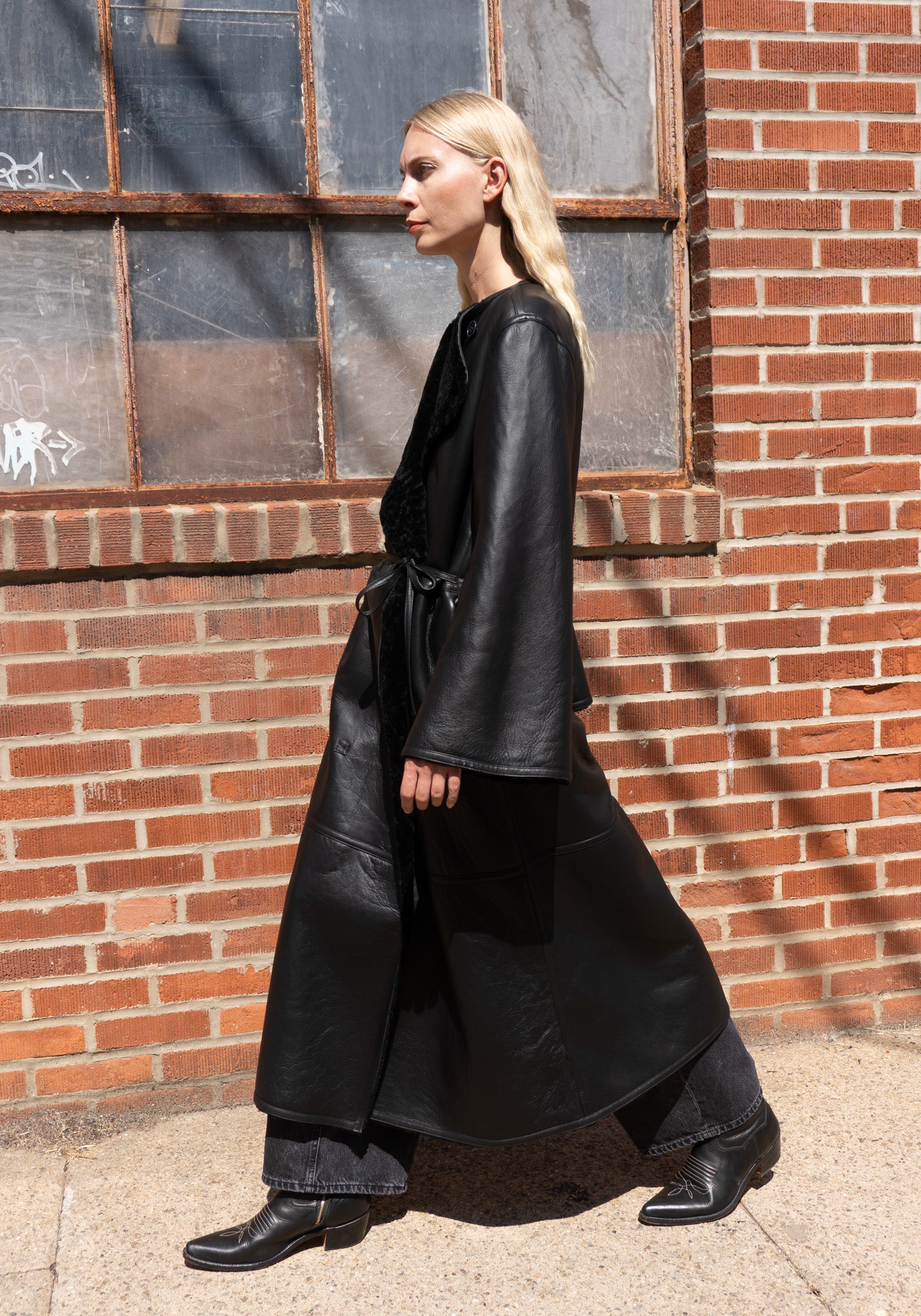 Malene Birger Sandria Coat in Black