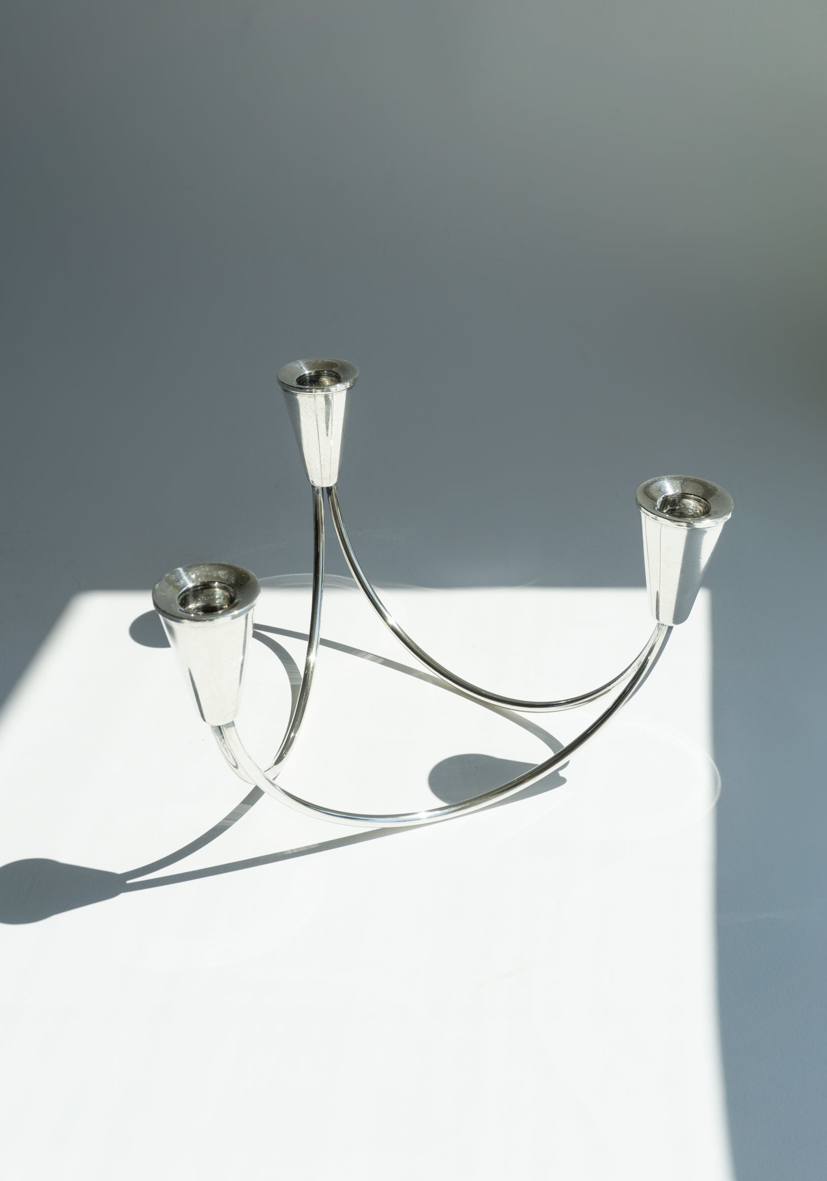 Villa Object Vintage Duchin Silver Candleholder VESTIGE