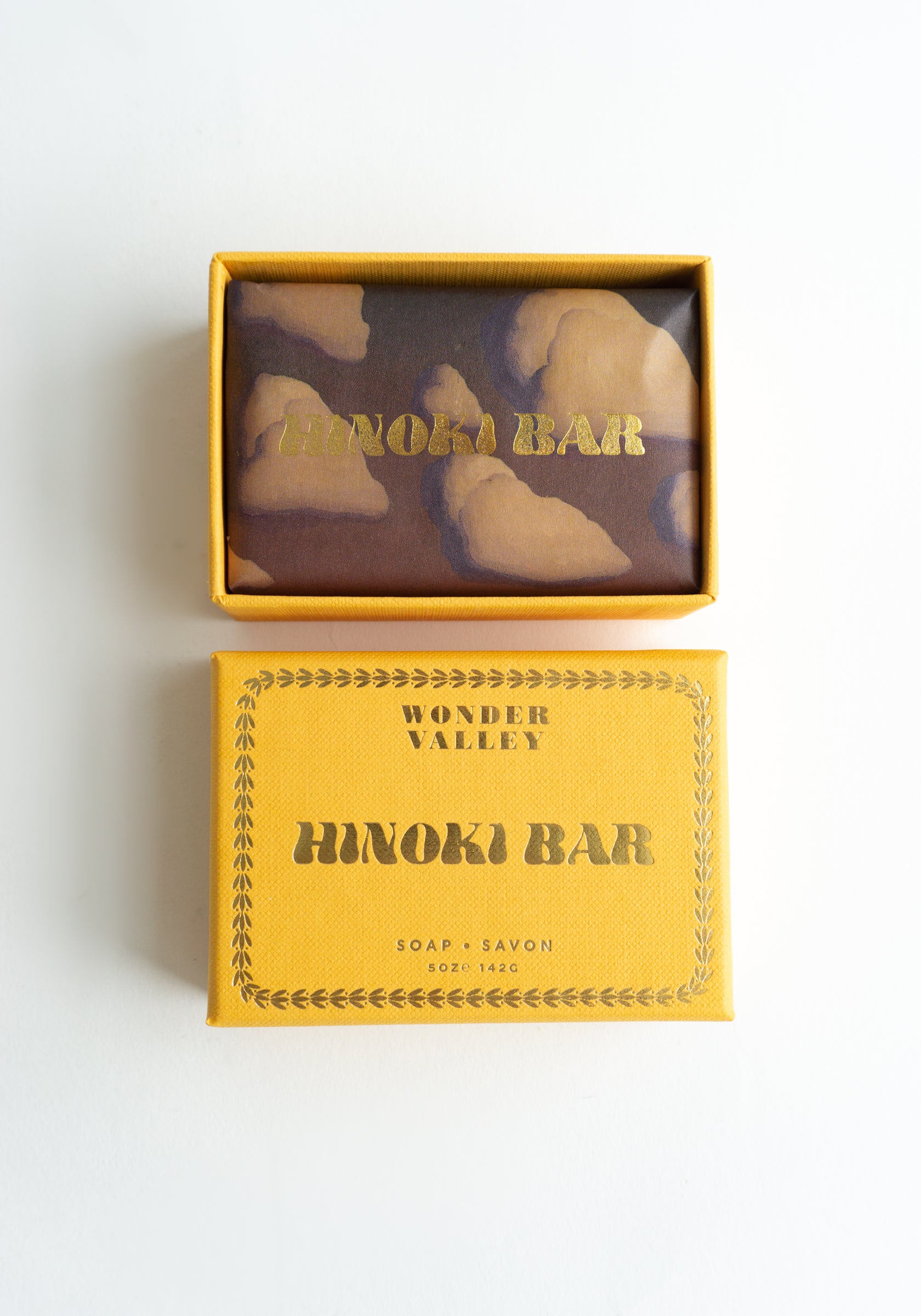 Wonder Valley Hinoki Oil Bar Soap