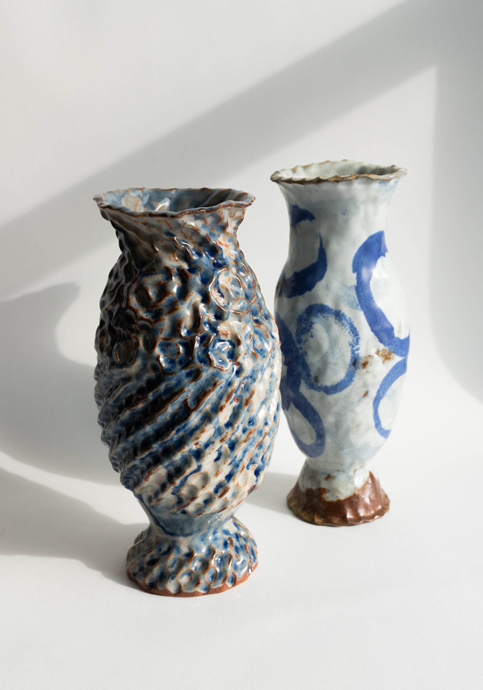 Wood Fired Slim Vase