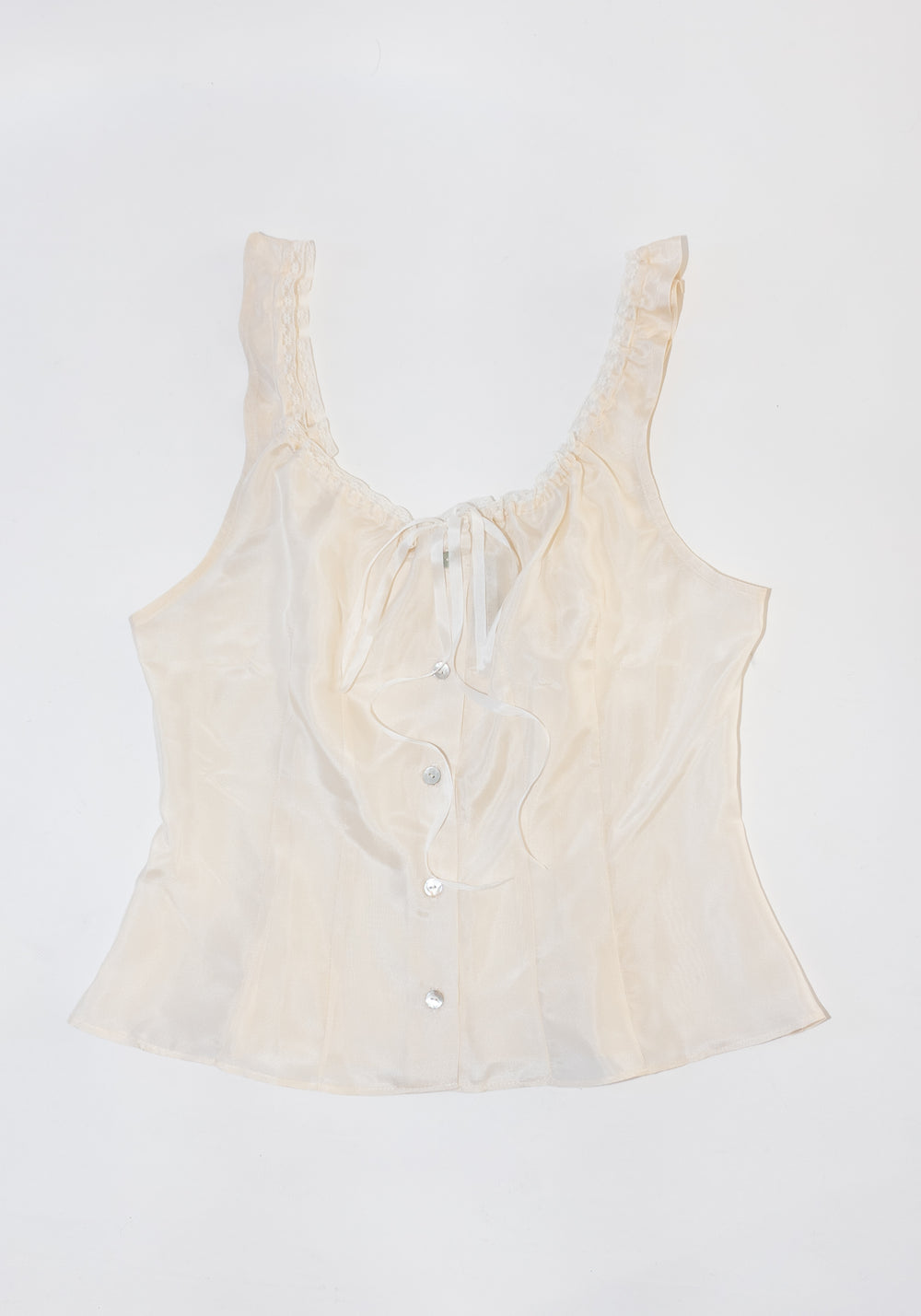 Work of Fiction Chemise in Pearl