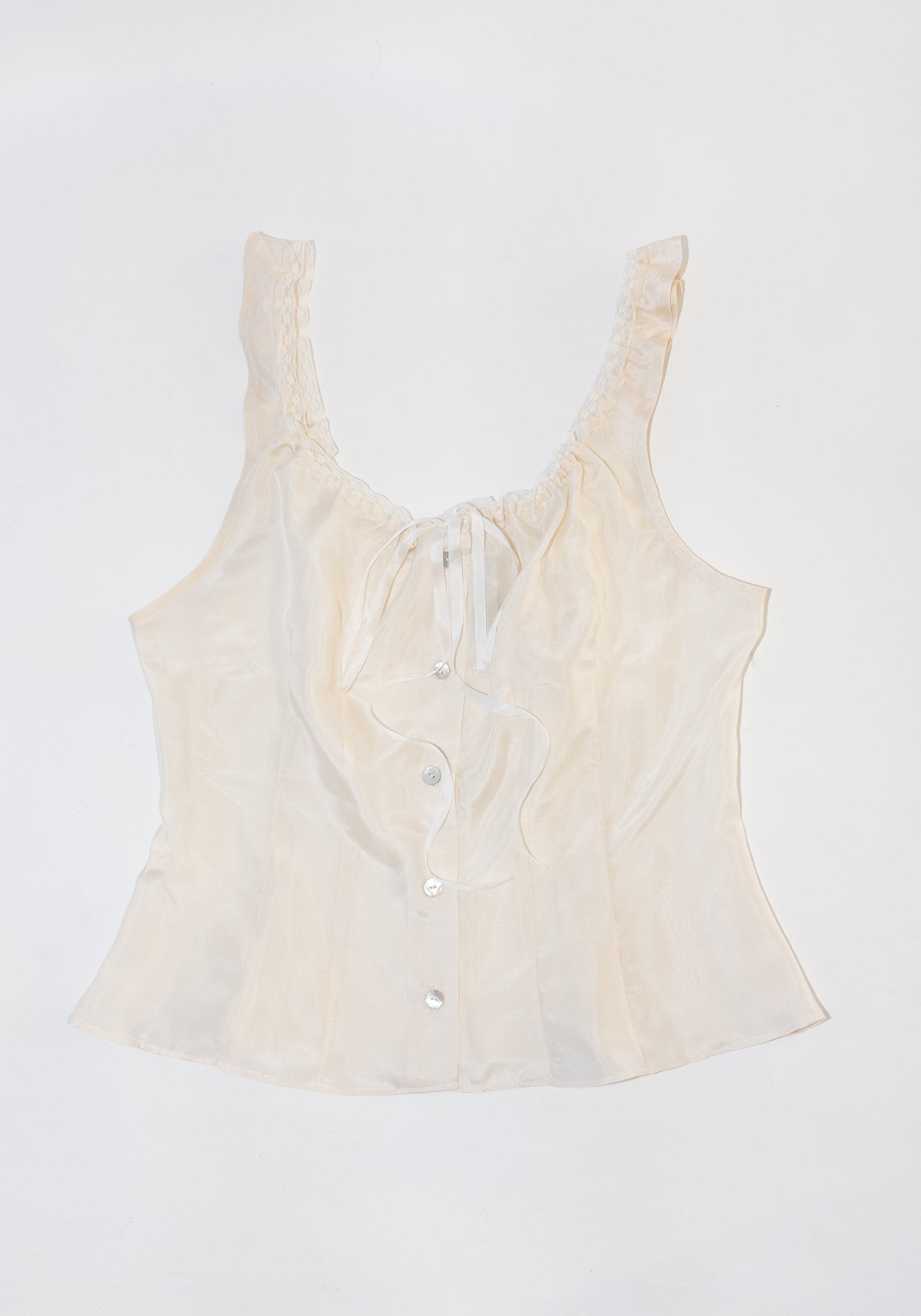 Work of Fiction Chemise in Pearl