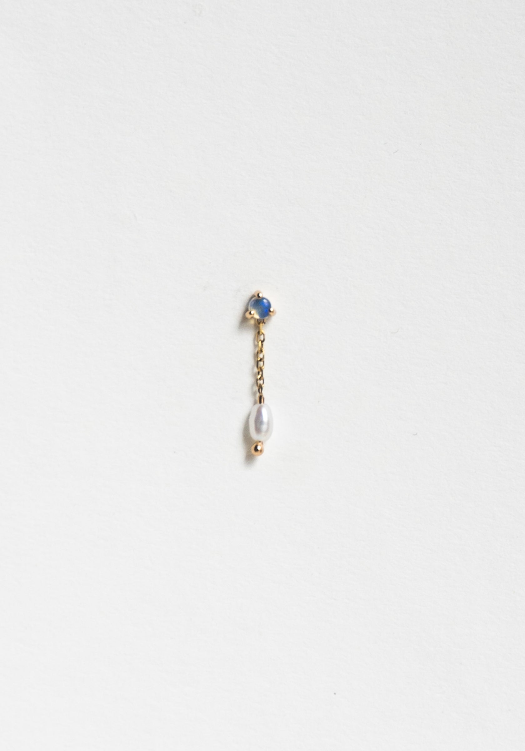 Wwake Small Opal and Pearl Shower Earring