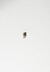 Wwake Tourmaline Baguette Stud Earring