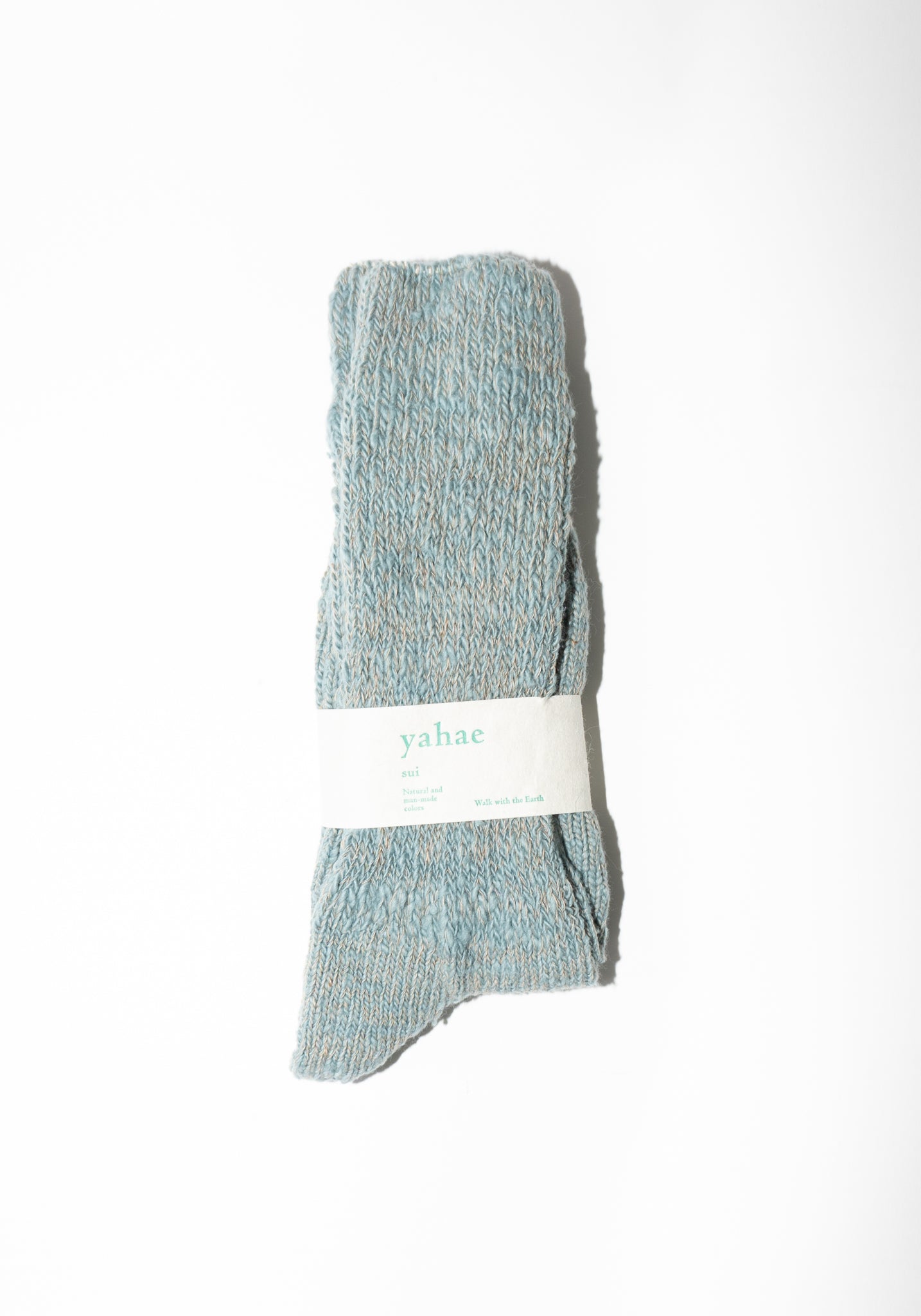 Yahae Japanese Garabou Slipper Socks in Pale Blue