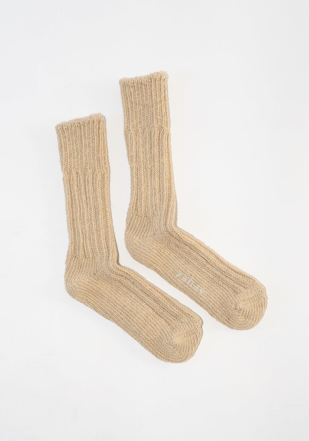 Yahae Japanese Organic Cotton Low Gauge Socks in Green