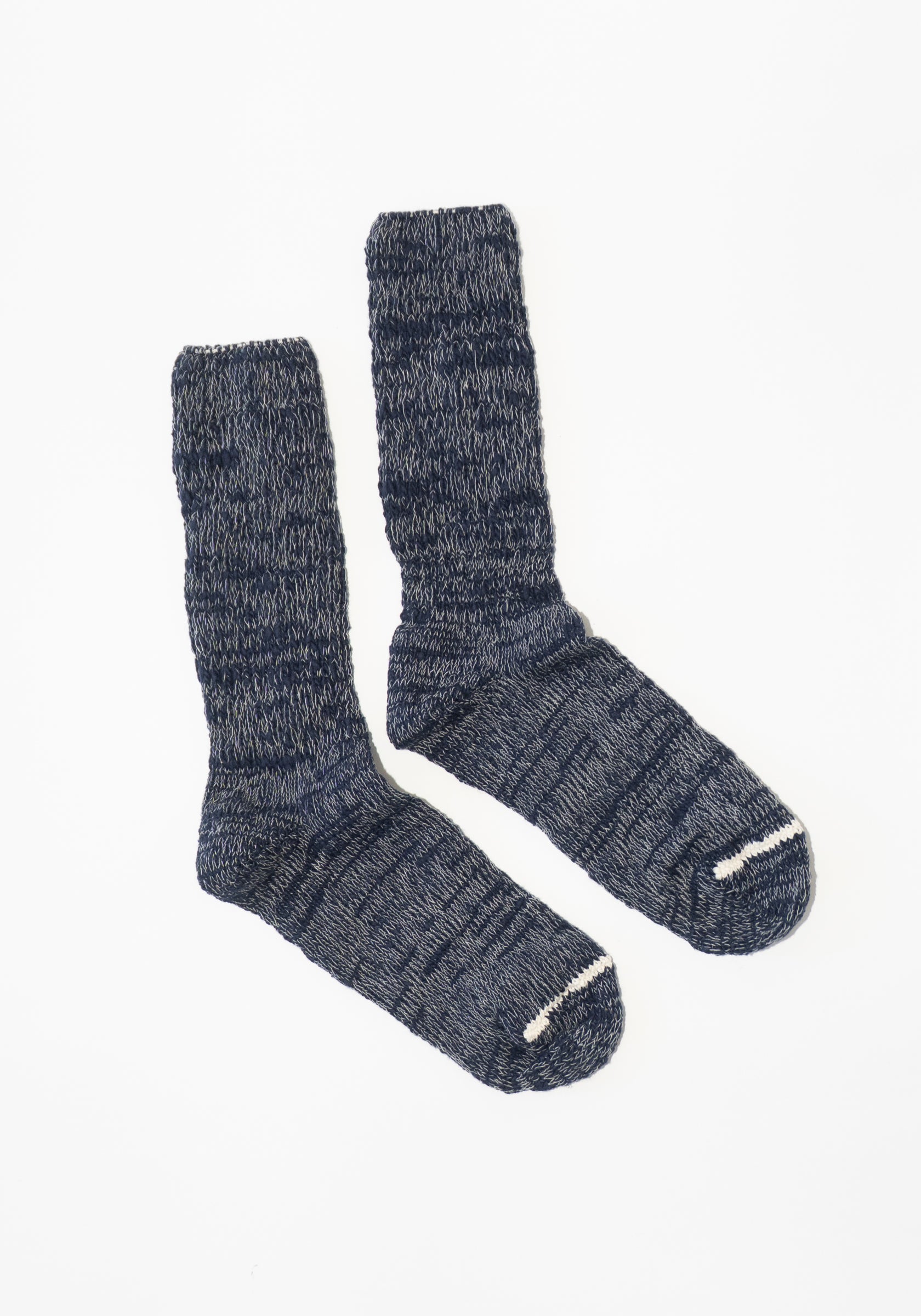 Yahae Japanese Garabou Slipper Socks in Navy