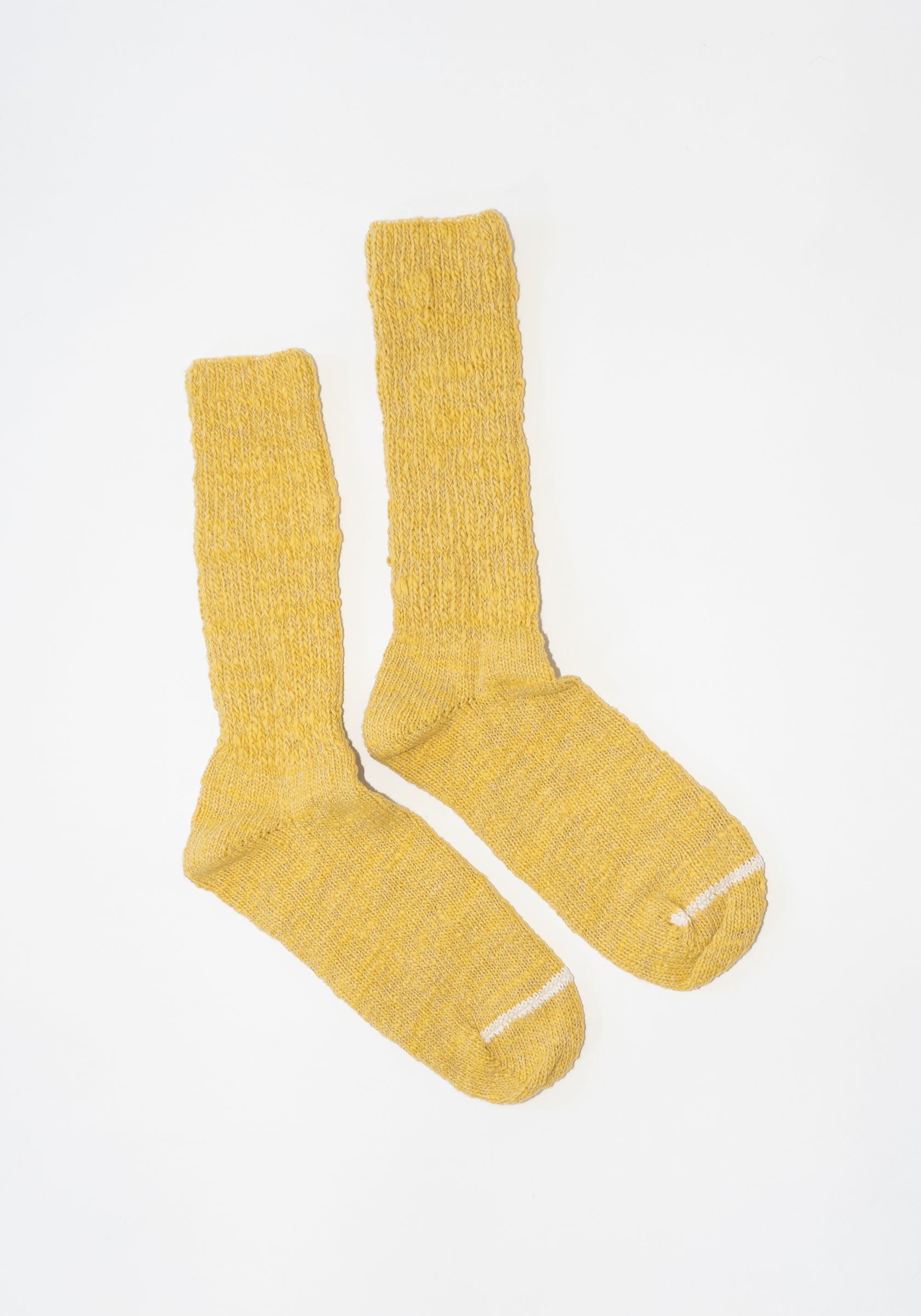Yahae Japanese Garabou Slipper Socks in Yellow