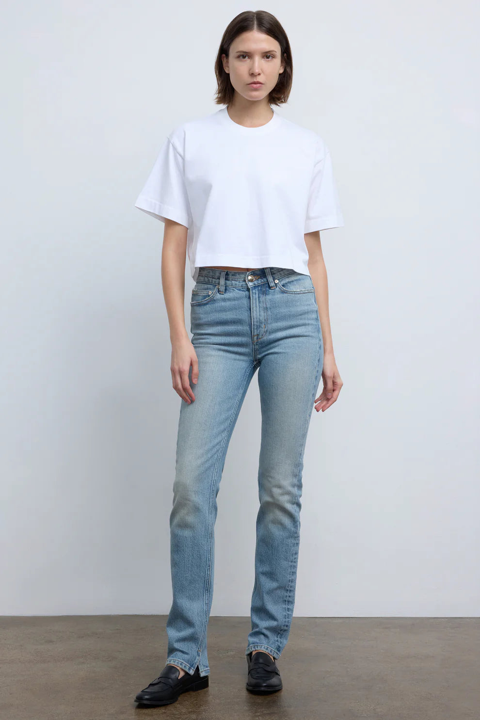 Cecile Slim Jean in Nairn Wash